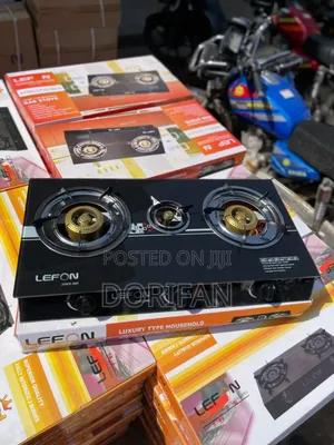 3 Burner Glass Stove Automatic