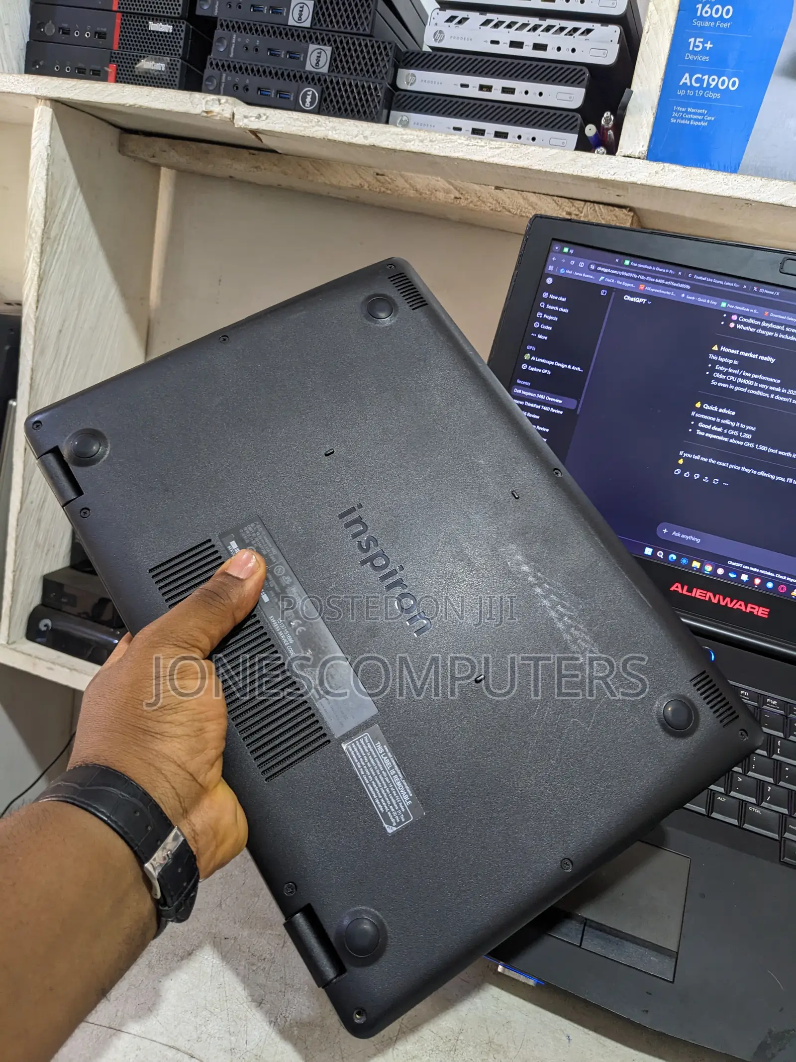 Laptop Dell Inspiron 3467 4GB Intel Celeron SSD 60GB