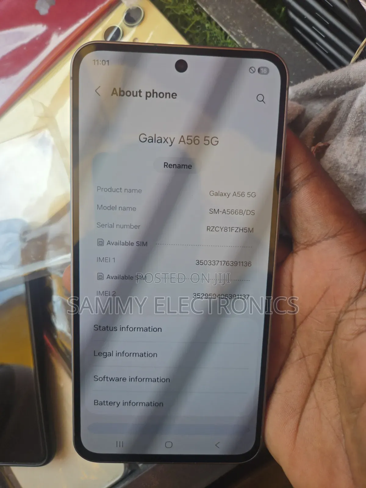 New Samsung Galaxy A35 128 GB Gray