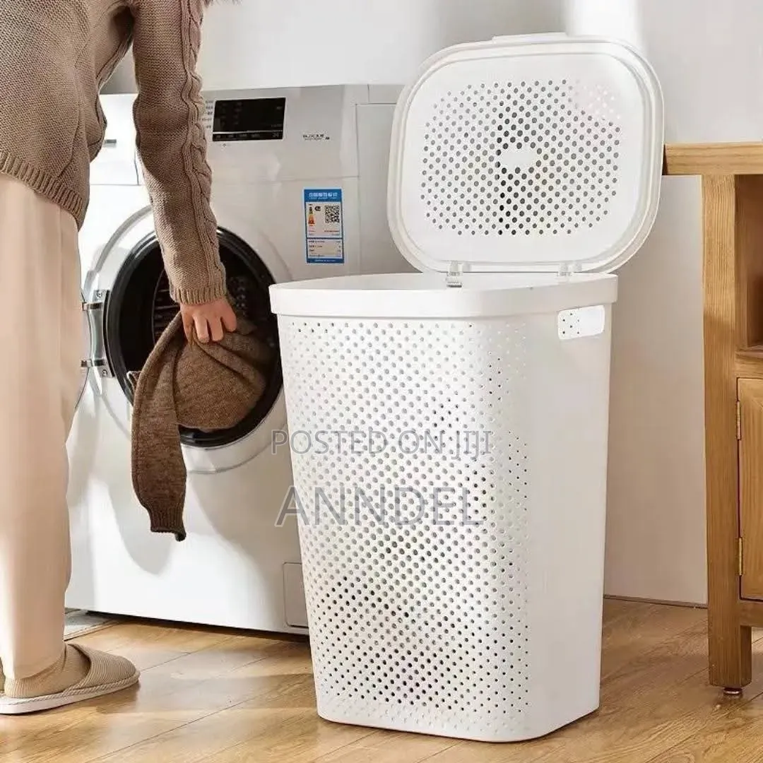 70l Laundry Basket With Peg Basket