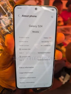 New Samsung Galaxy S24 128 GB Gray
