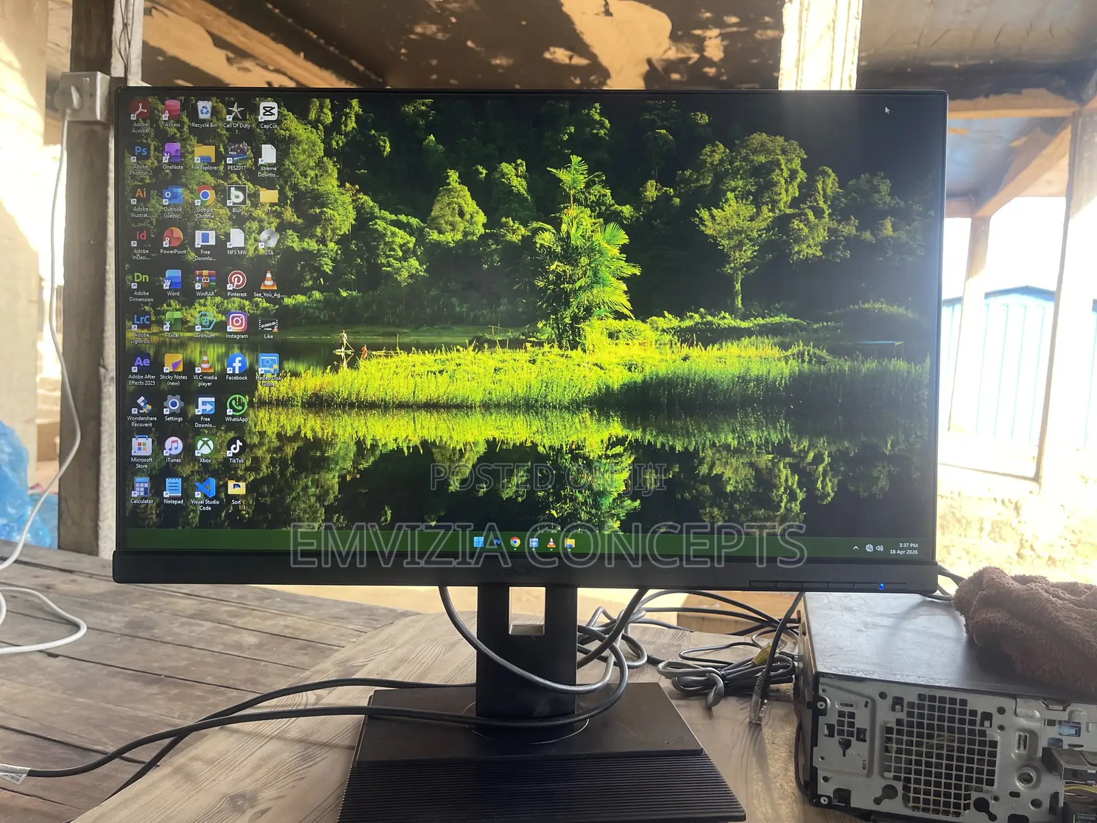 Acer B246hyl 24" Frameless Ips Monitor