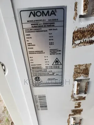 1hp Window Air Conditioner