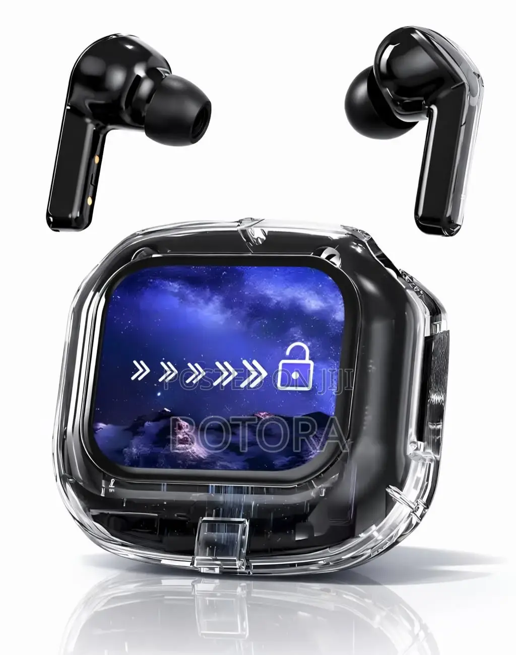 Airmax True Wireless Earbuds – Touch Display, Anc, 6-Mic Hd Calls