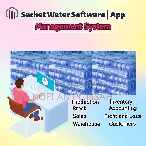 Sachet Water And Beverage Management Software | App