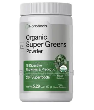 Organic Greens With 20+ Superfoods, 18 Digestive Enzymes + Prebiotics