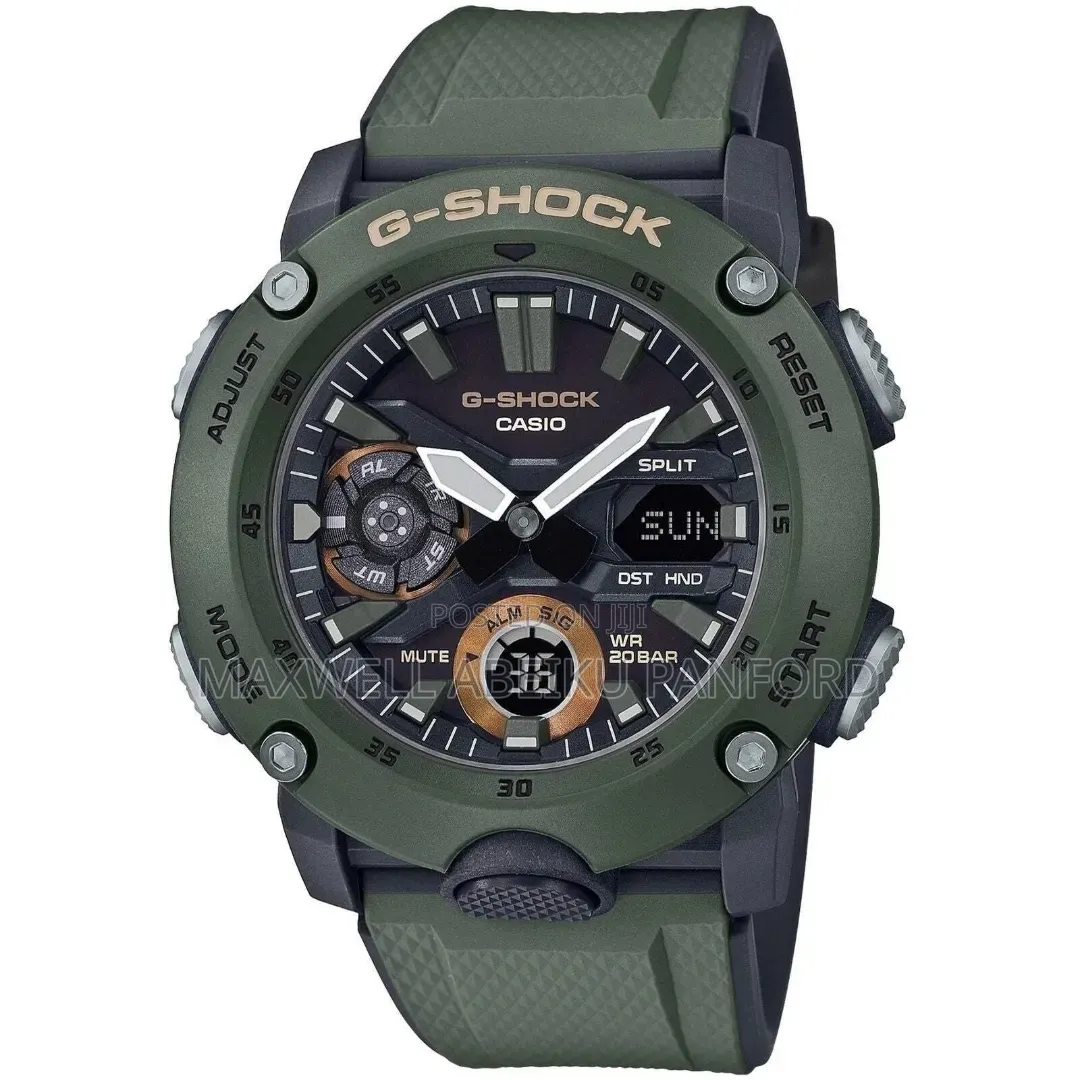 Casio G-Shock Carbon Core Guard 48mm Watch Ga-2000-3aer