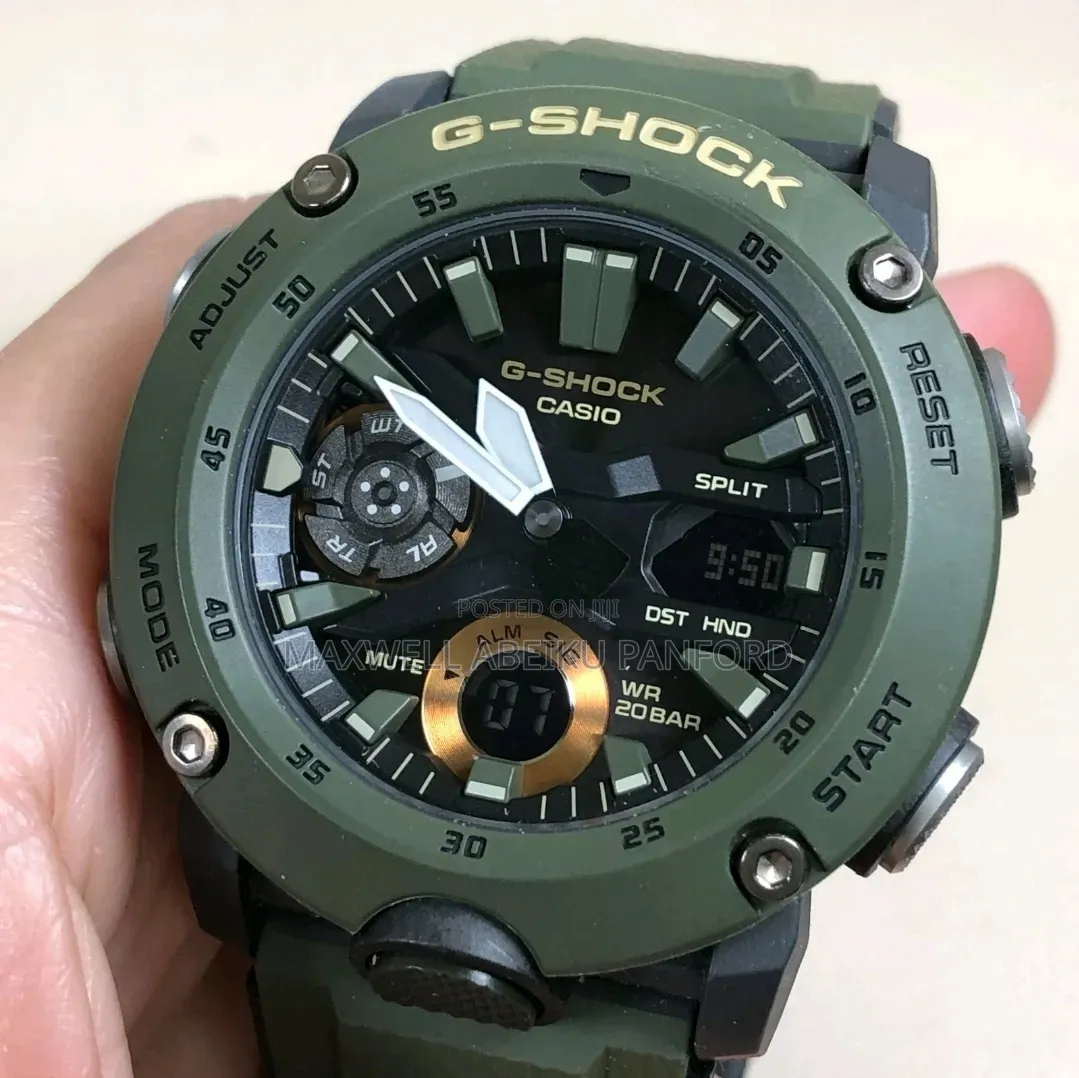 Casio G-Shock Carbon Core Guard 48mm Watch Ga-2000-3aer