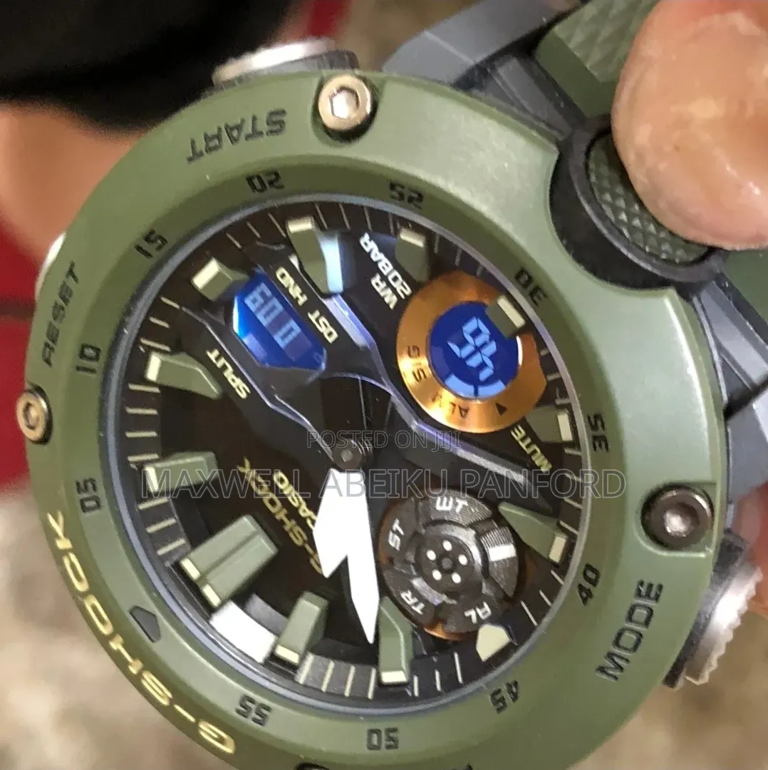 Casio G-Shock Carbon Core Guard 48mm Watch Ga-2000-3aer