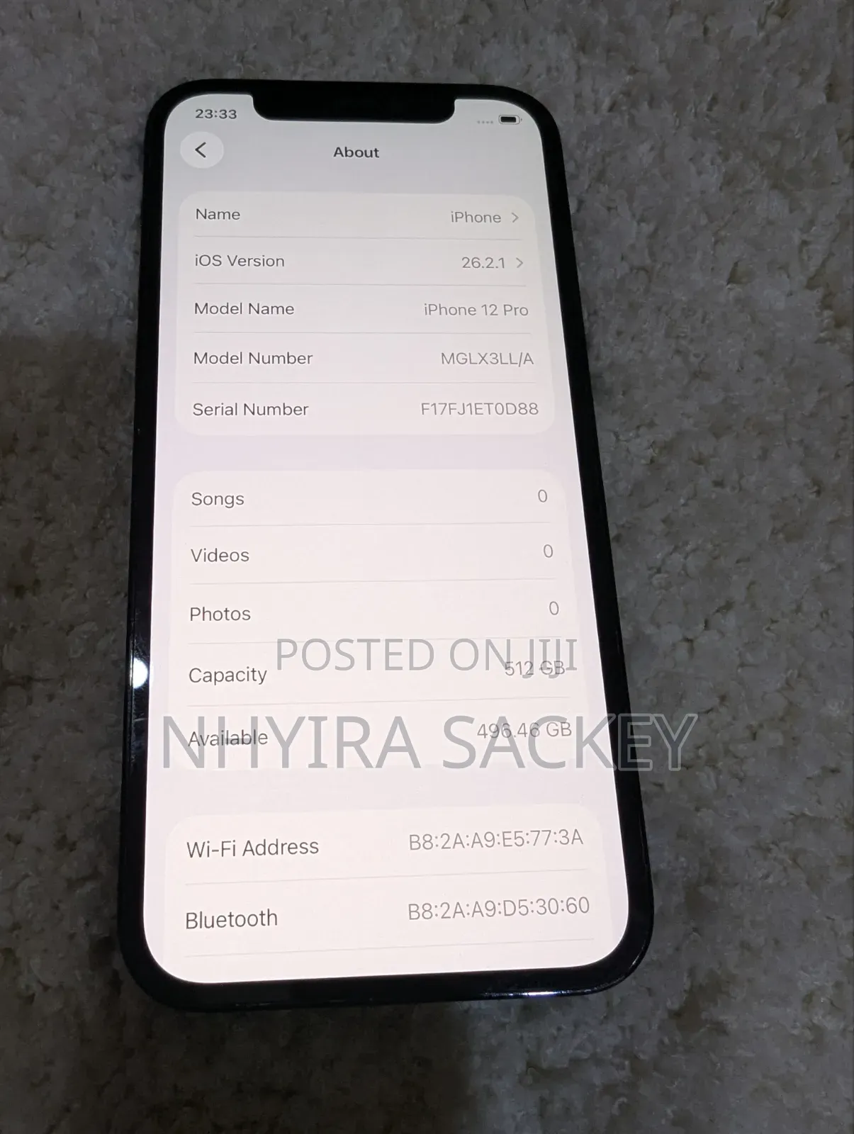 Apple iPhone 12 Pro 512 GB Gray