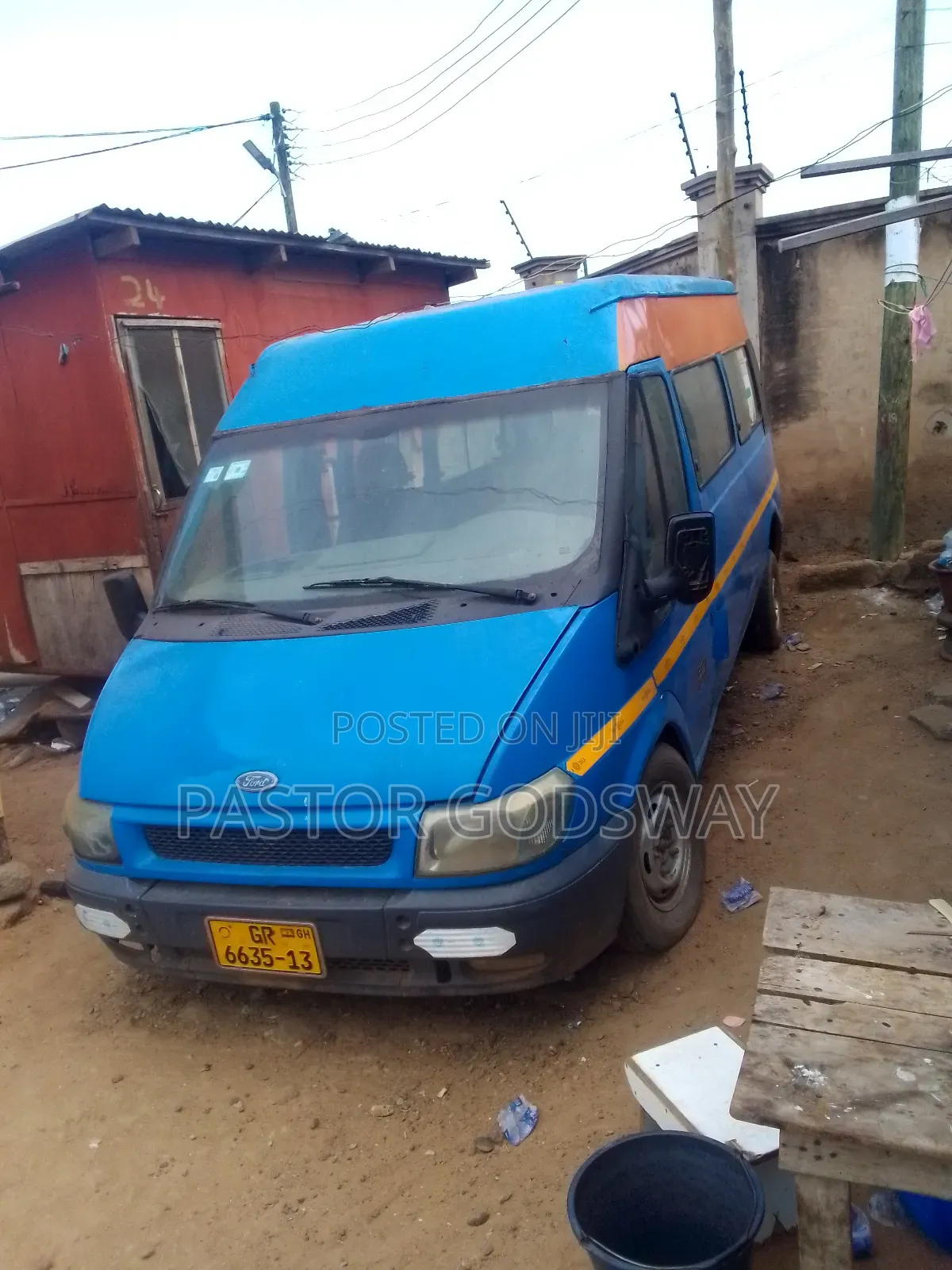 Ford Transit 2013 Blue
