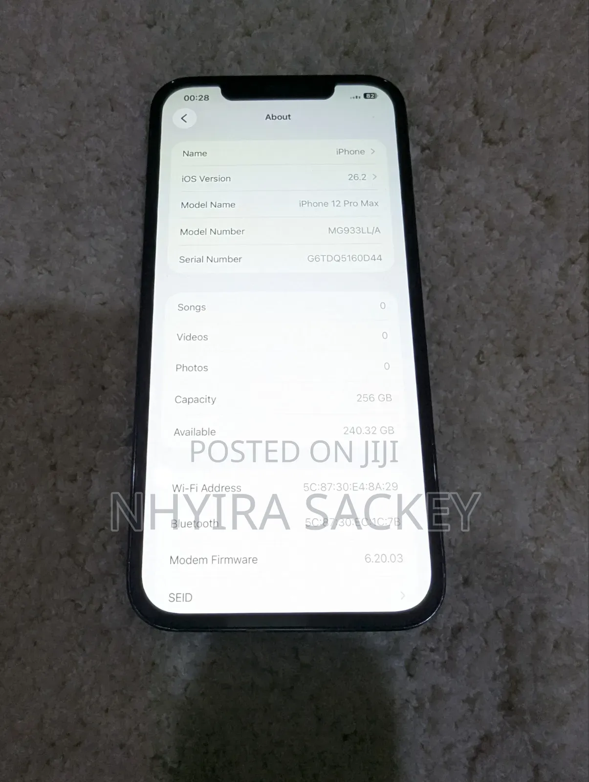 Apple iPhone 12 Pro Max 256 GB Silver