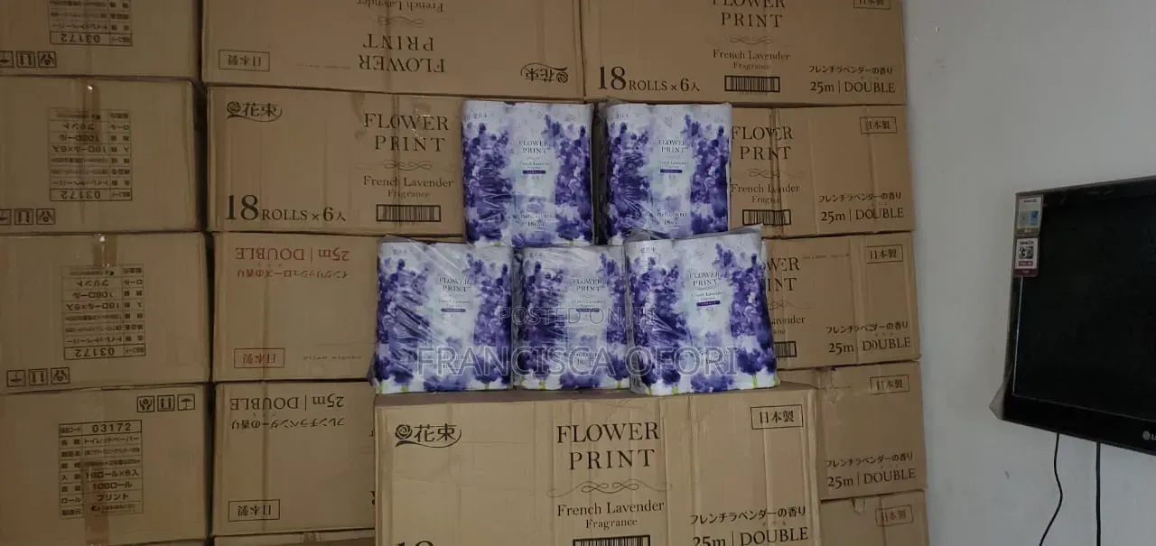 Flower-Print and Eco Color T-Rolls