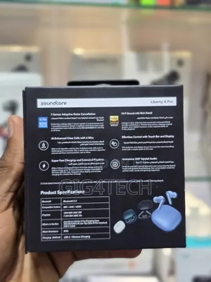 Soundcore by Anker Liberty 4 Pro True Wireless Earbuds Black