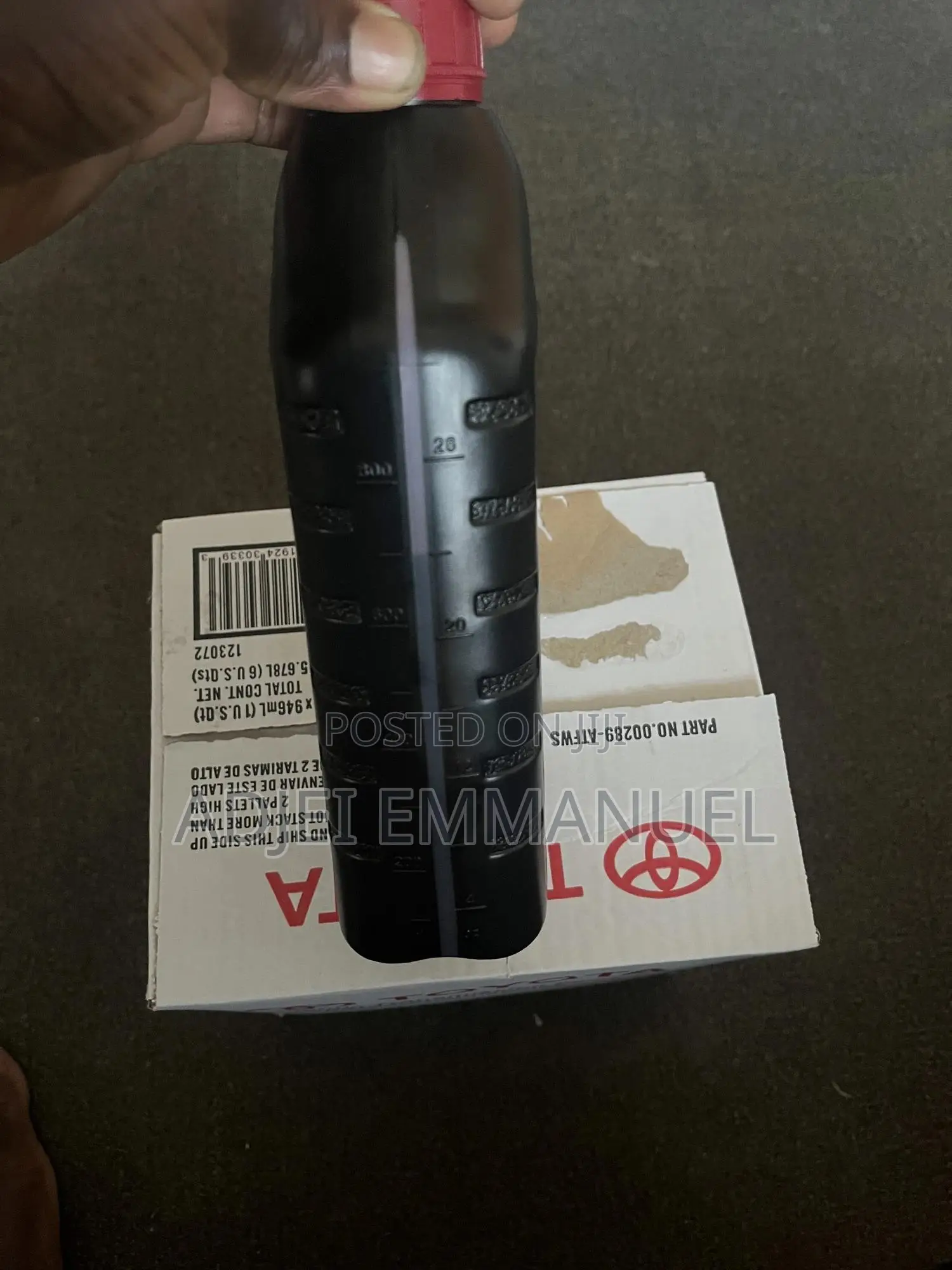 Sales of All Kinds of Engine and Transmission Fluids