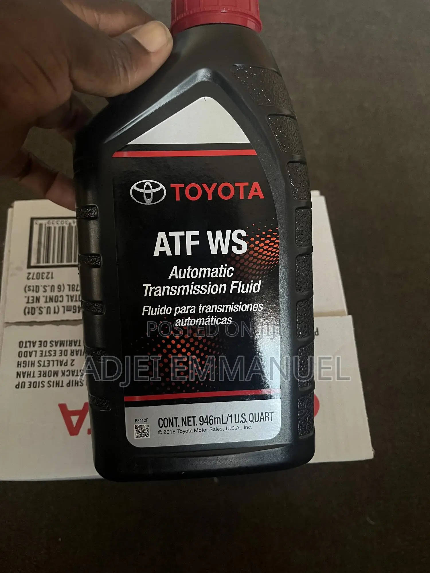 Sales of All Kinds of Engine and Transmission Fluids