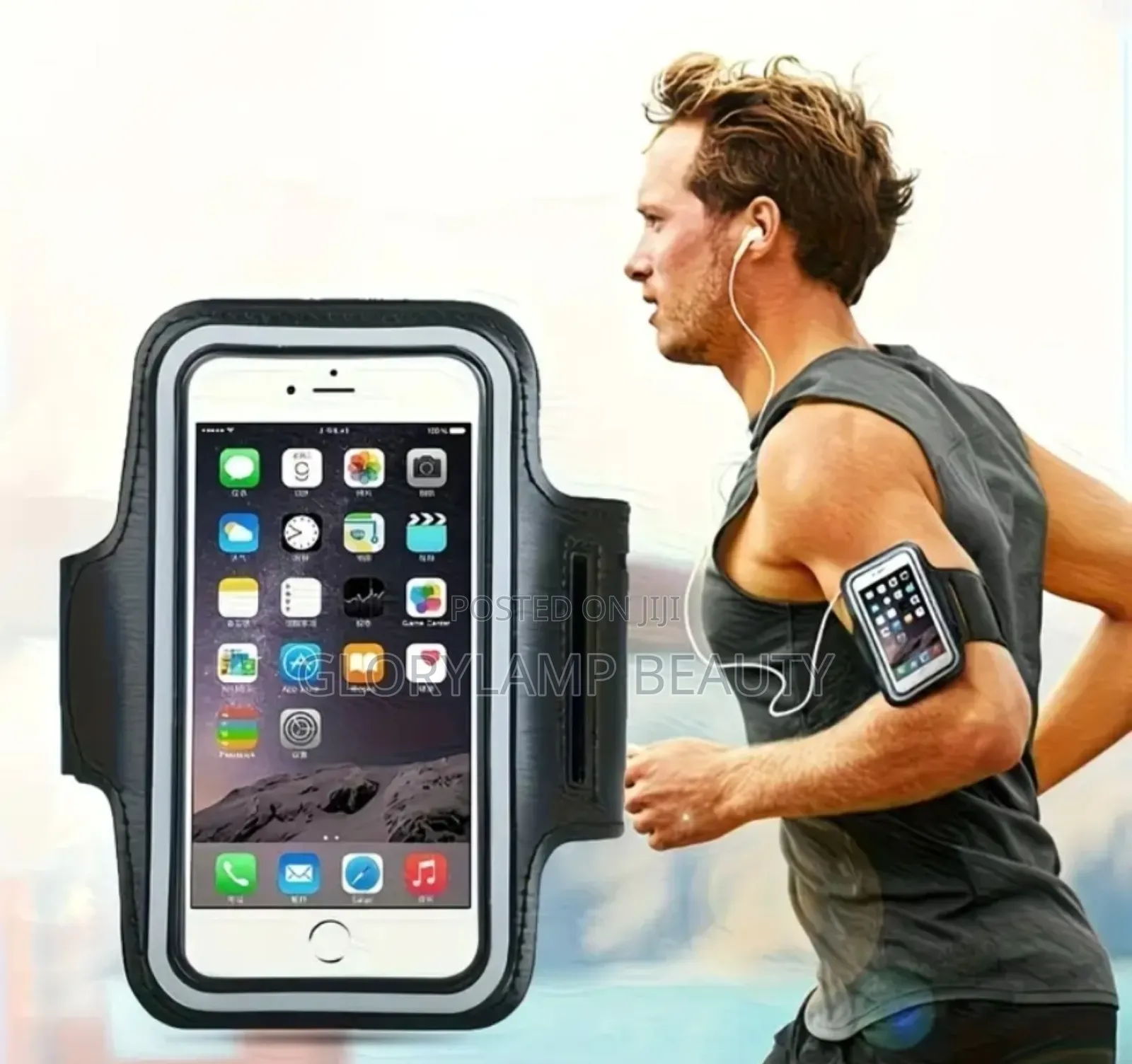 Universal Sports Armband Phone Case – Sweat-proof Running Arm Band