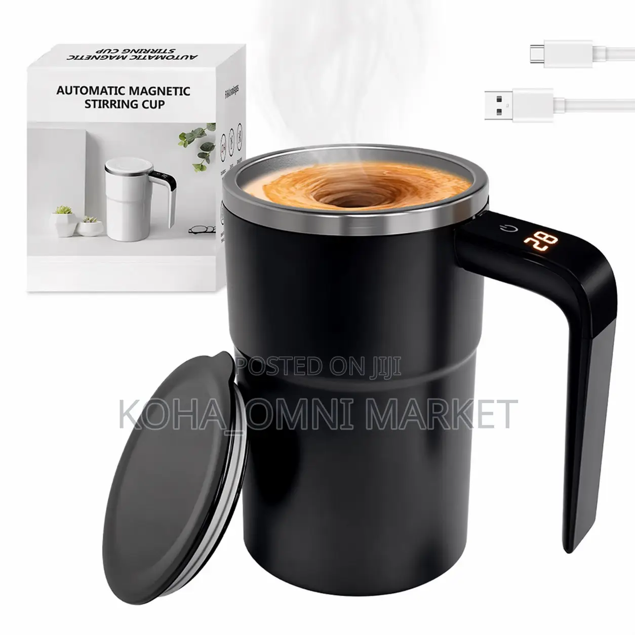 Automatic Self-stirring Coffee Mug