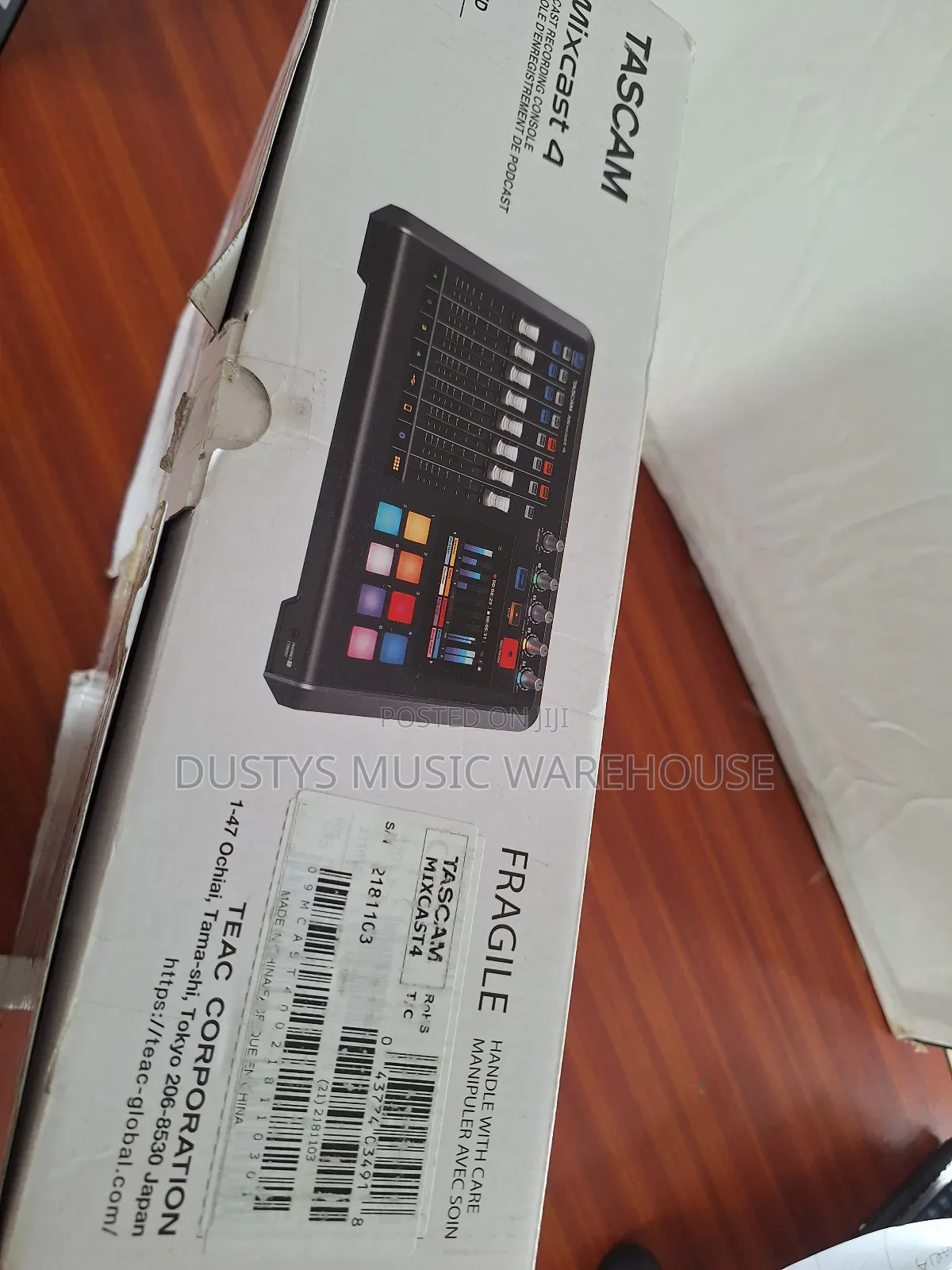 Tascam Mixcast 4 Podcast Device