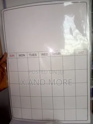 Sticky Memo + Calendar Board for Refrigerator and Surfaces