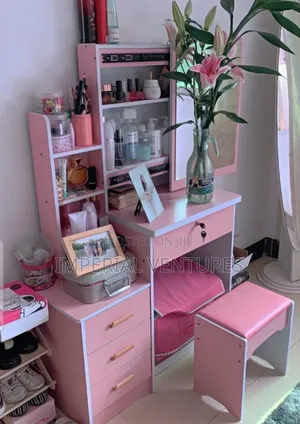 Pink Quality Multi-Purpose Dresser