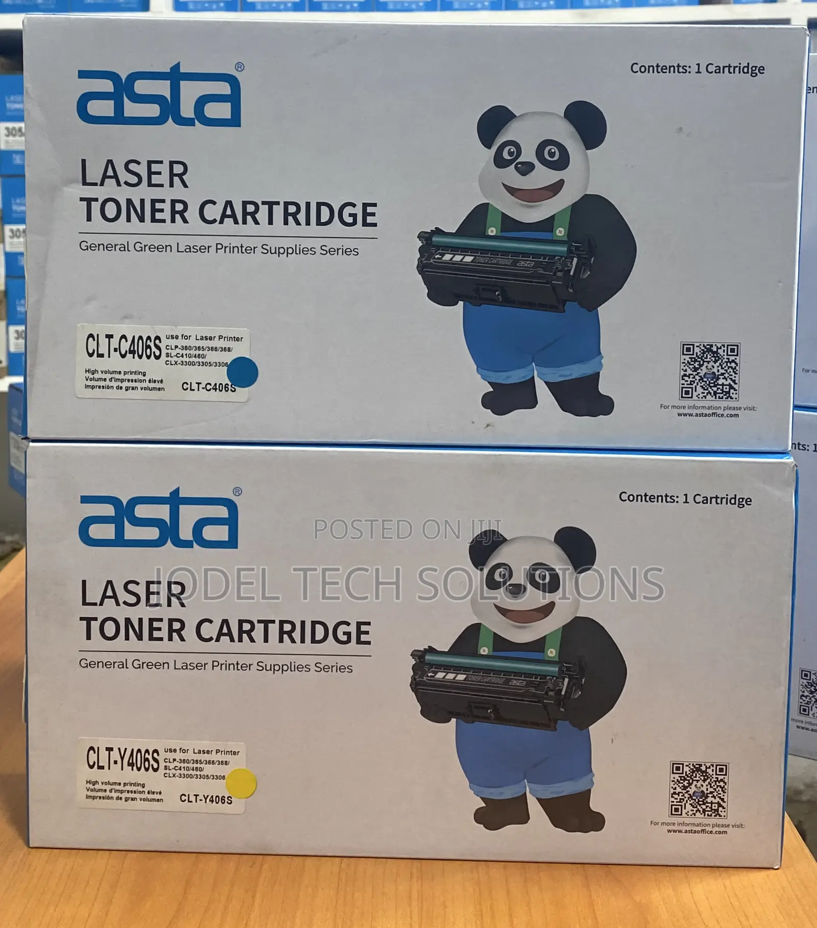 Asta Clt‐M406s Color Laser Toner Cartridge – Compatible With Samsung