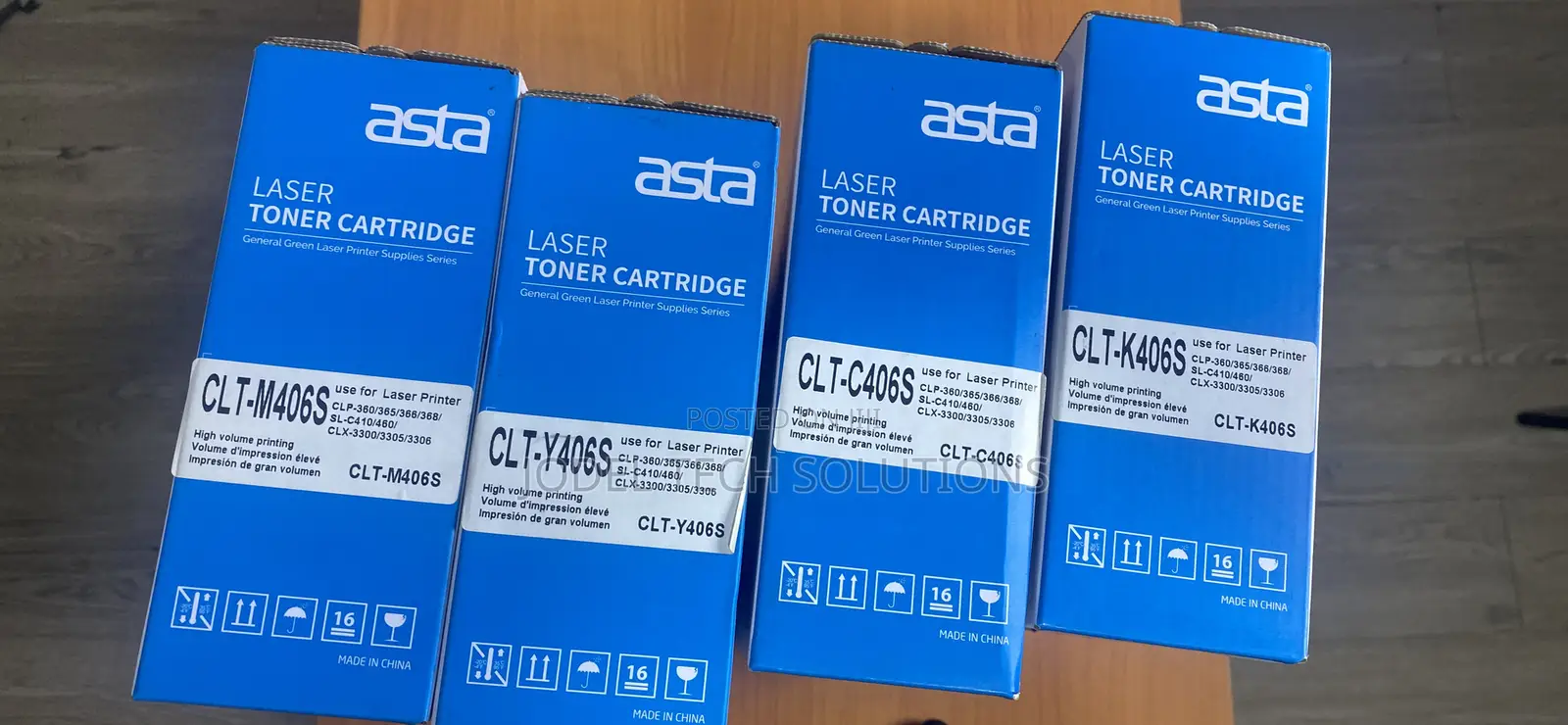 Asta Clt‐M406s Color Laser Toner Cartridge – Compatible With Samsung