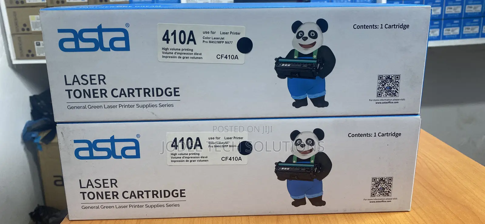 Asta 410a Black Laser Toner Cartridge (Cf410a)