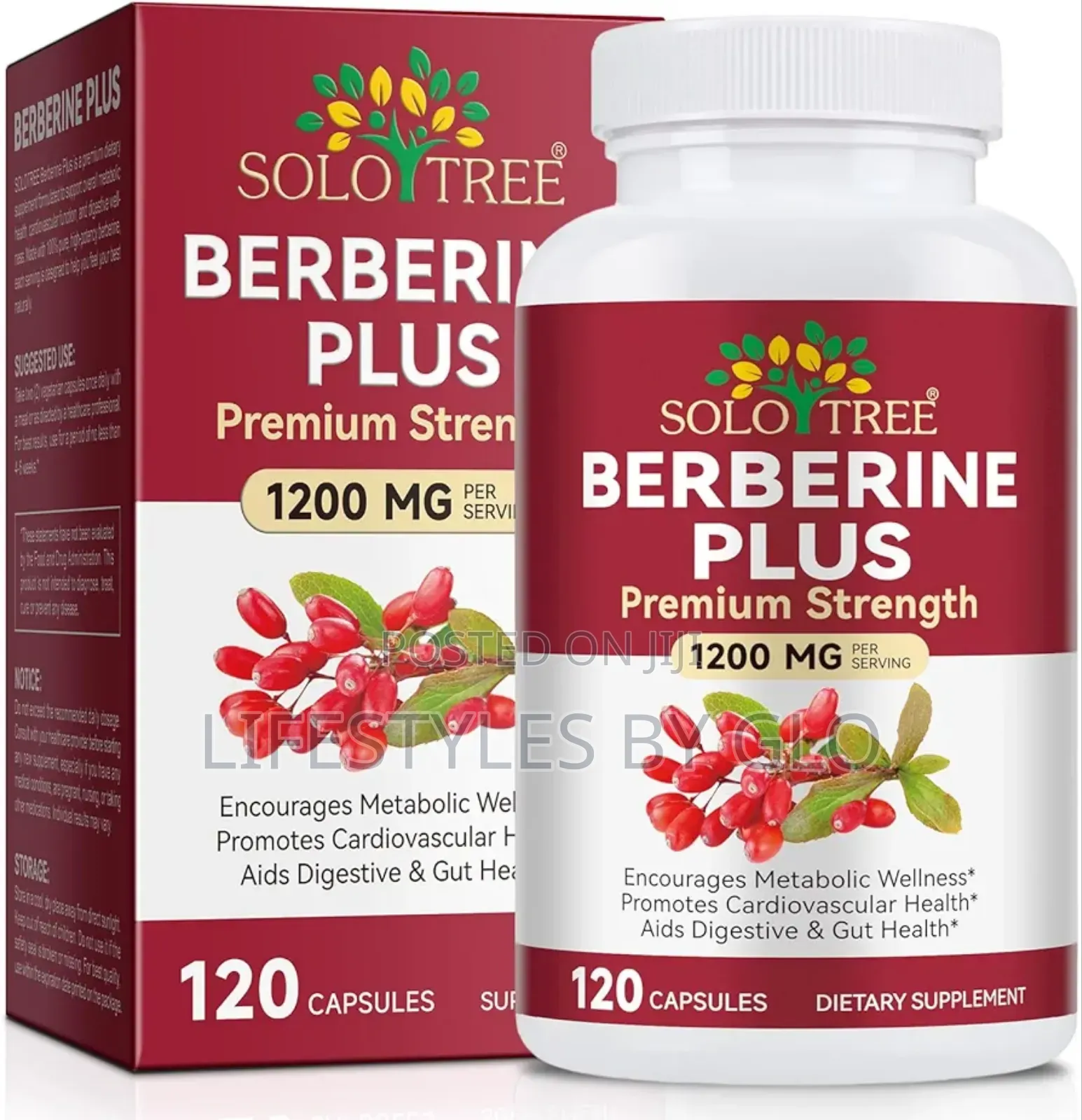 Berberine Plus Extra Strength 1200mg