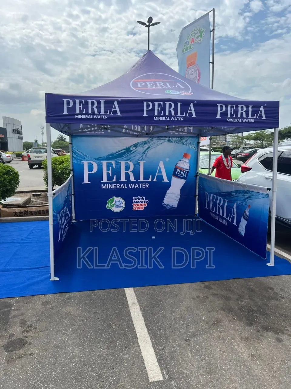 Foldable Tent Branding