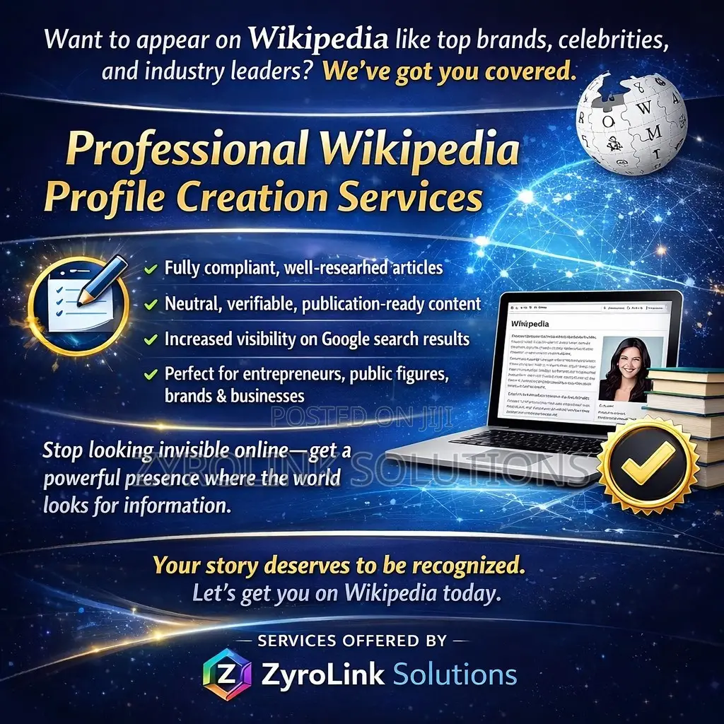 Professional Wikipedia Profile Creation Services
