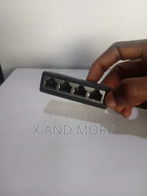 Rj45 4 in 1 Ethernet Cable Adapter Extension Splitter for Network