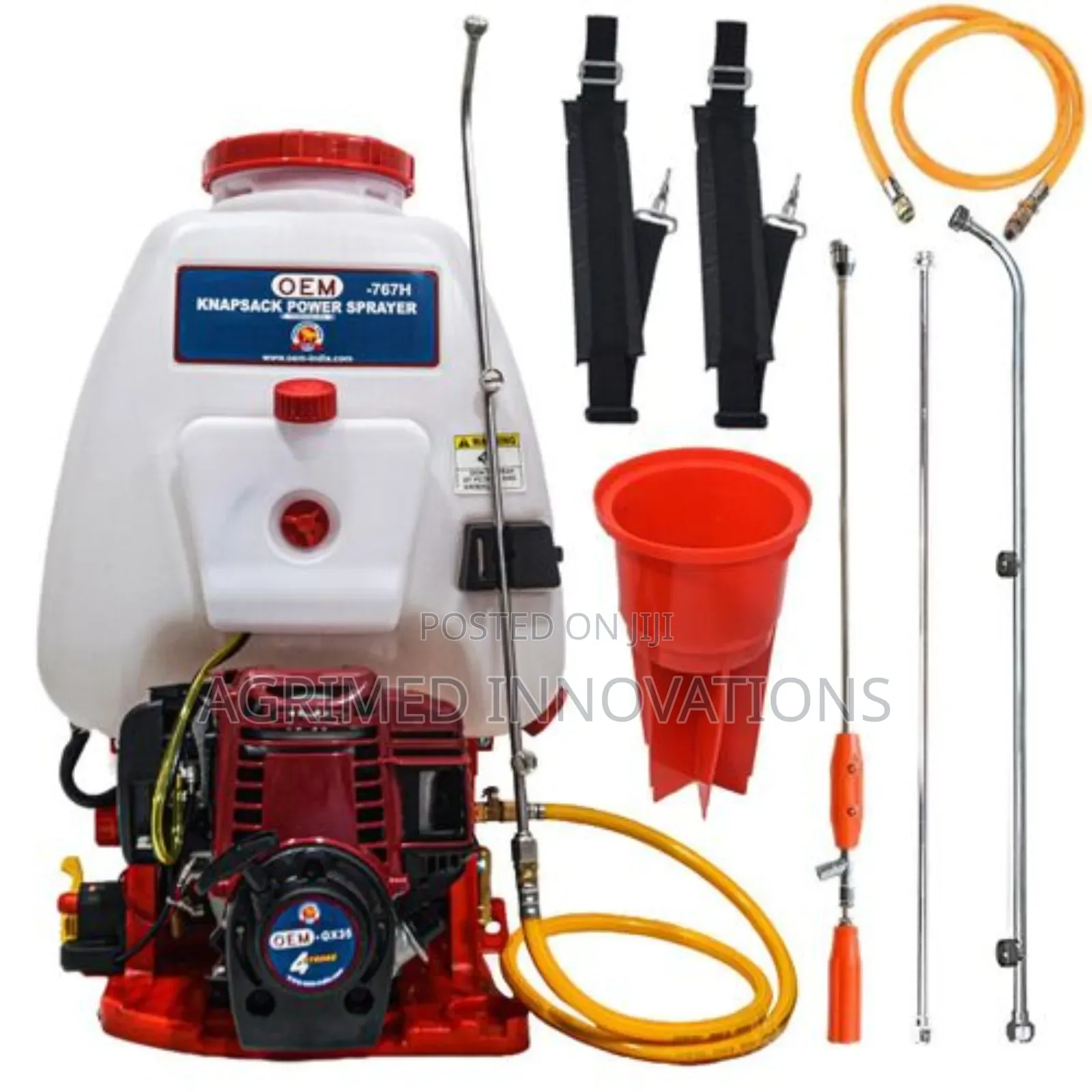 Power Sprayer With 4 Stroke Engine.