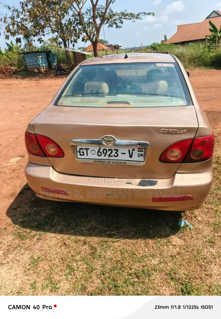 Toyota Corolla 2006 Beige