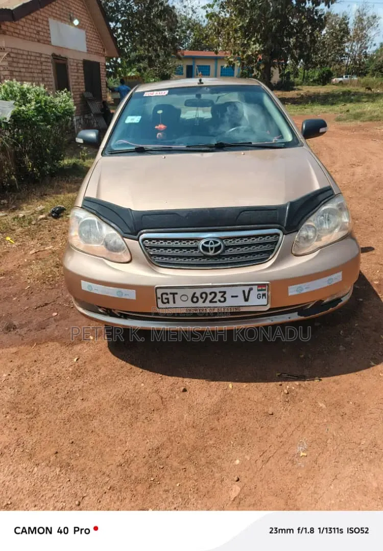 Toyota Corolla 2006 Beige