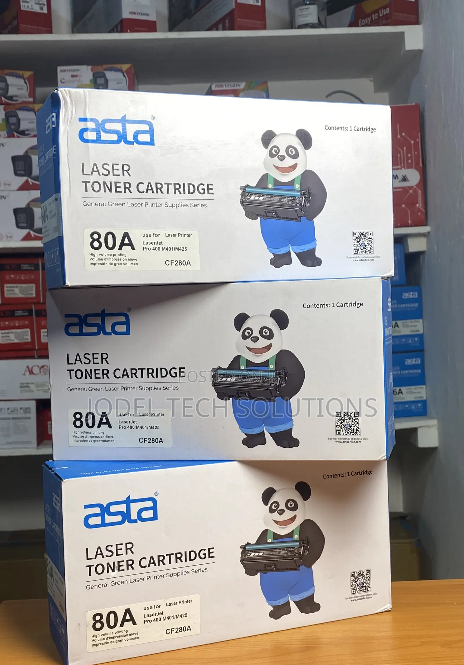 Asta 80a Black Laser Toner Cartridge (Cf280a)