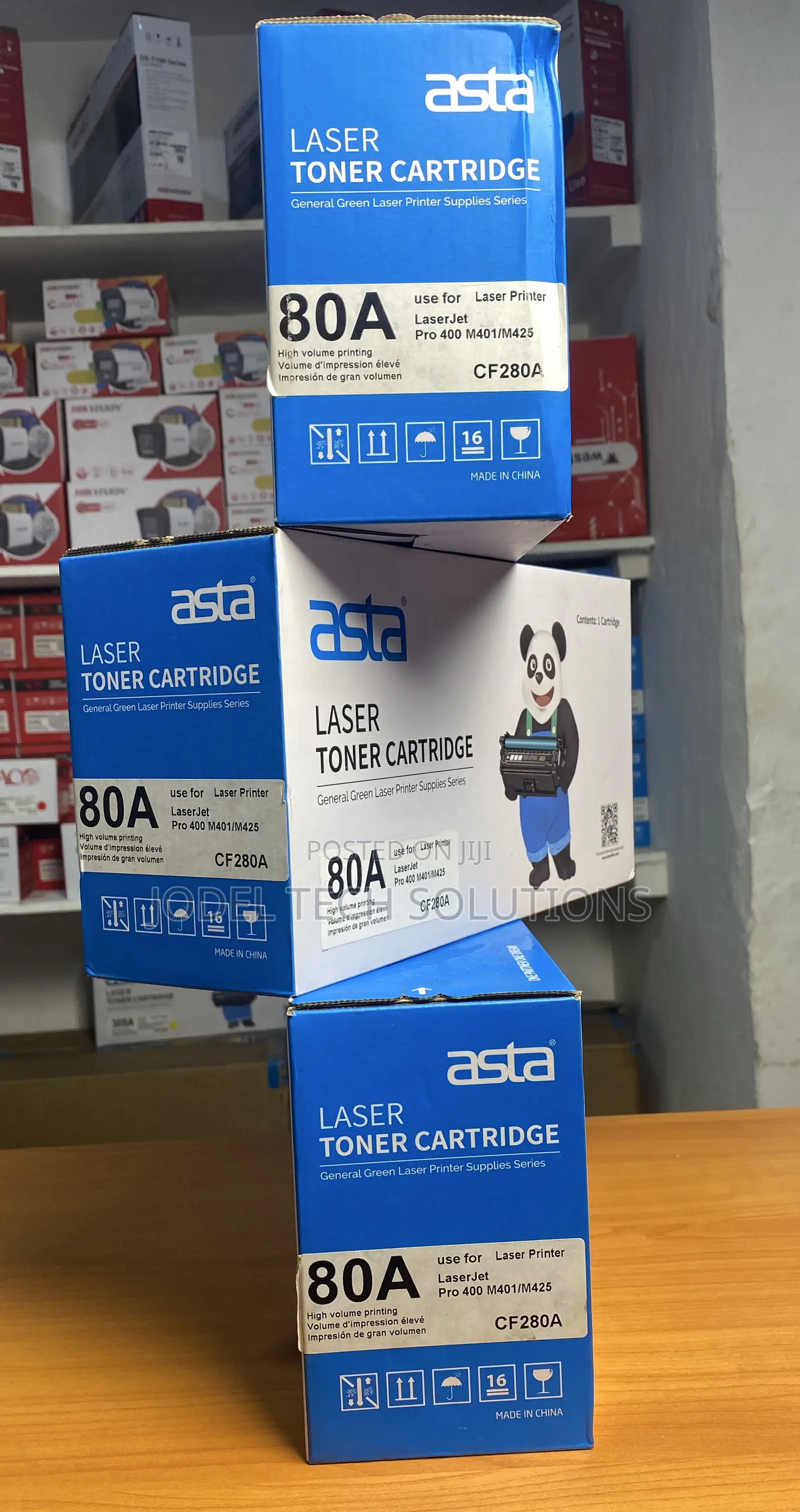 Asta 80a Black Laser Toner Cartridge (Cf280a)