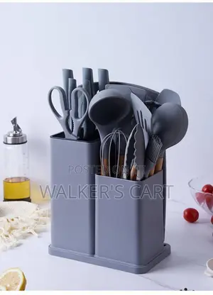 Silicone Kitchenware Set – 19 Pieces