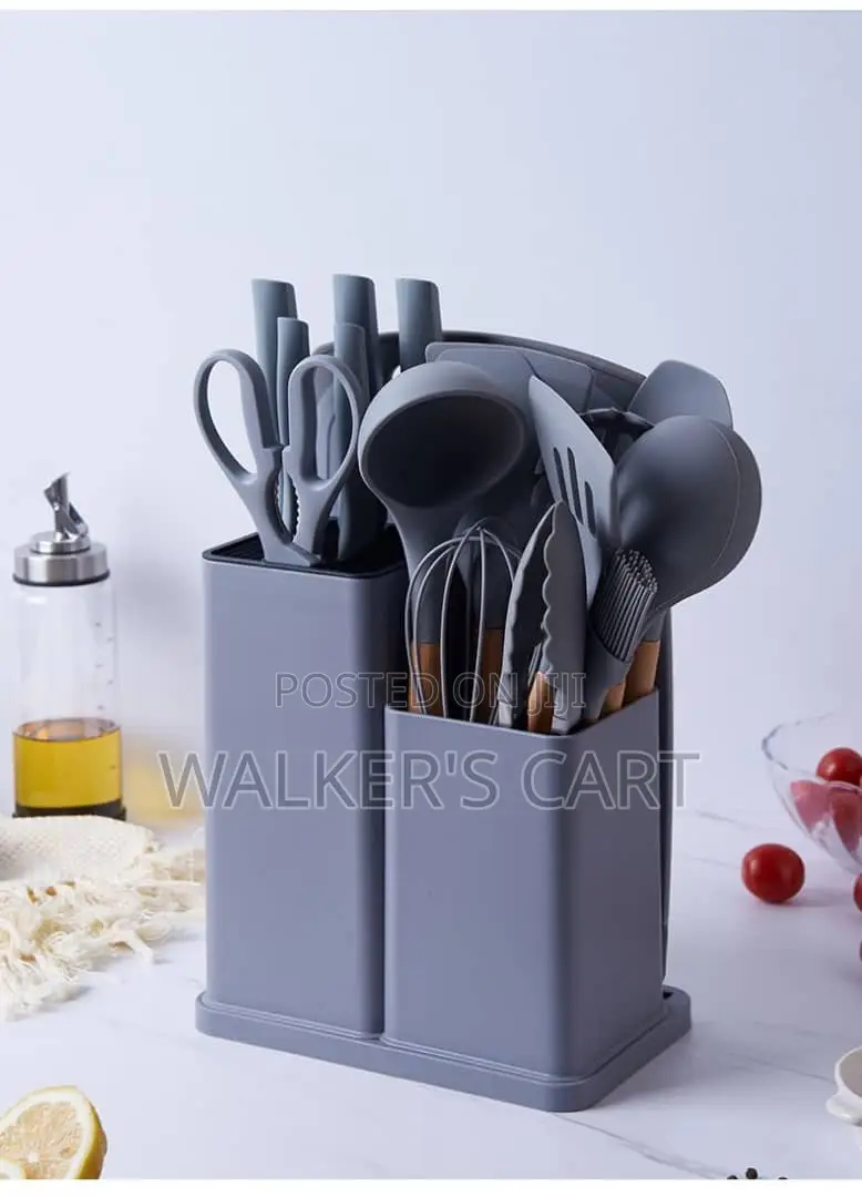 Silicone Kitchenware Set – 19 Pieces
