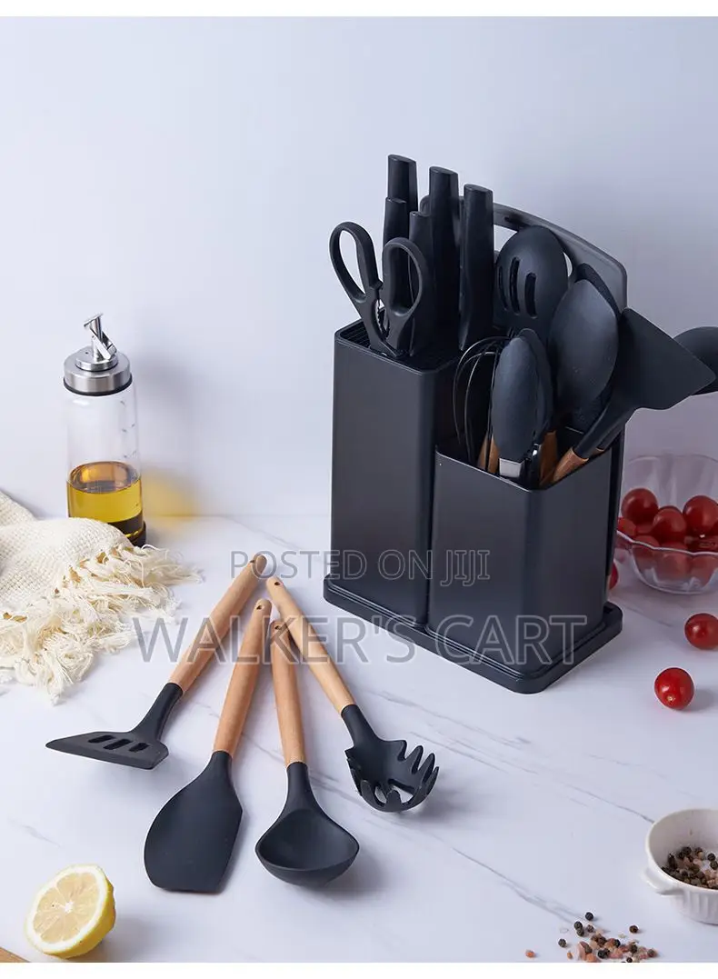 Silicone Kitchenware Set – 19 Pieces