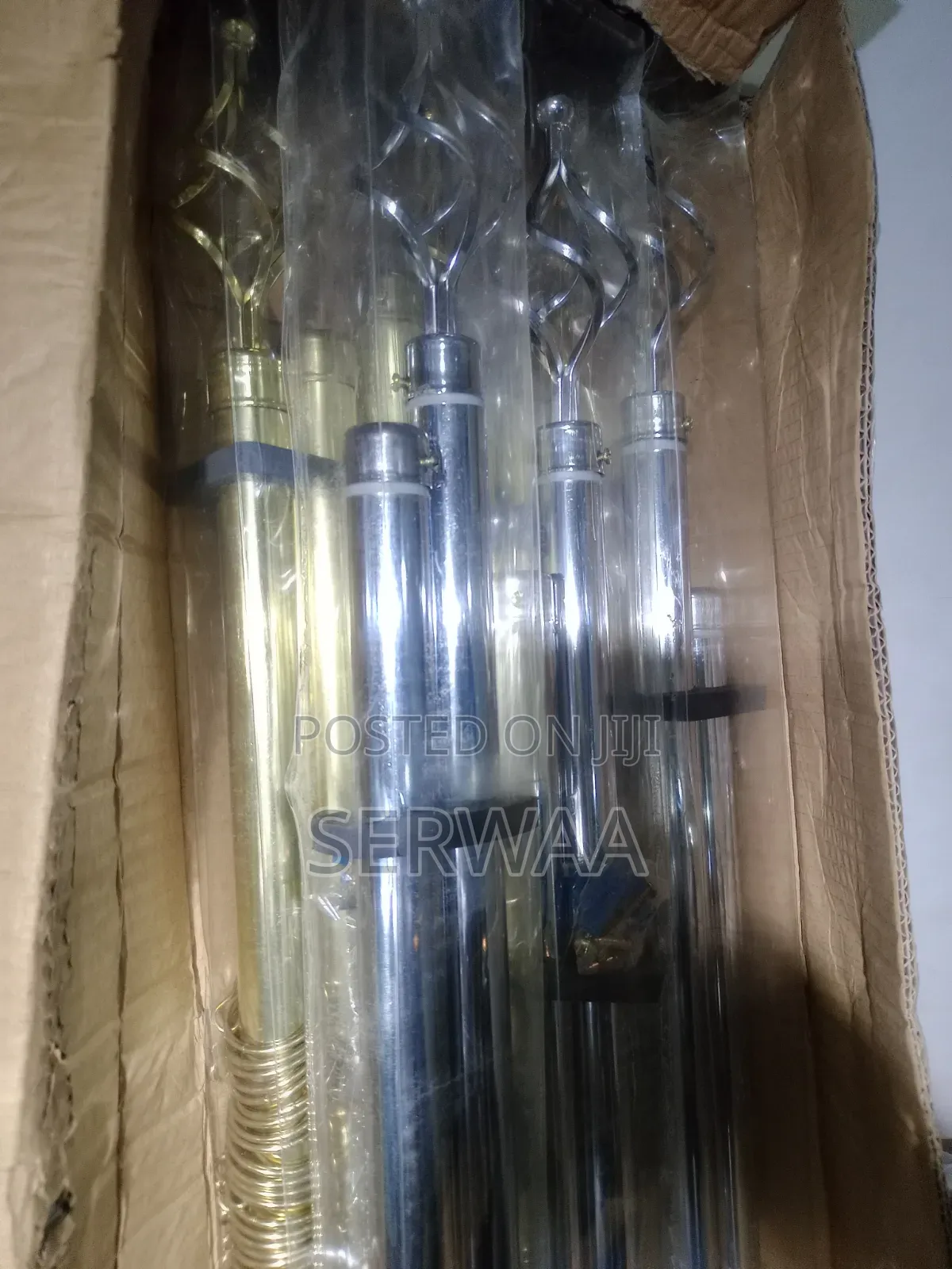 Double Curtain Rods