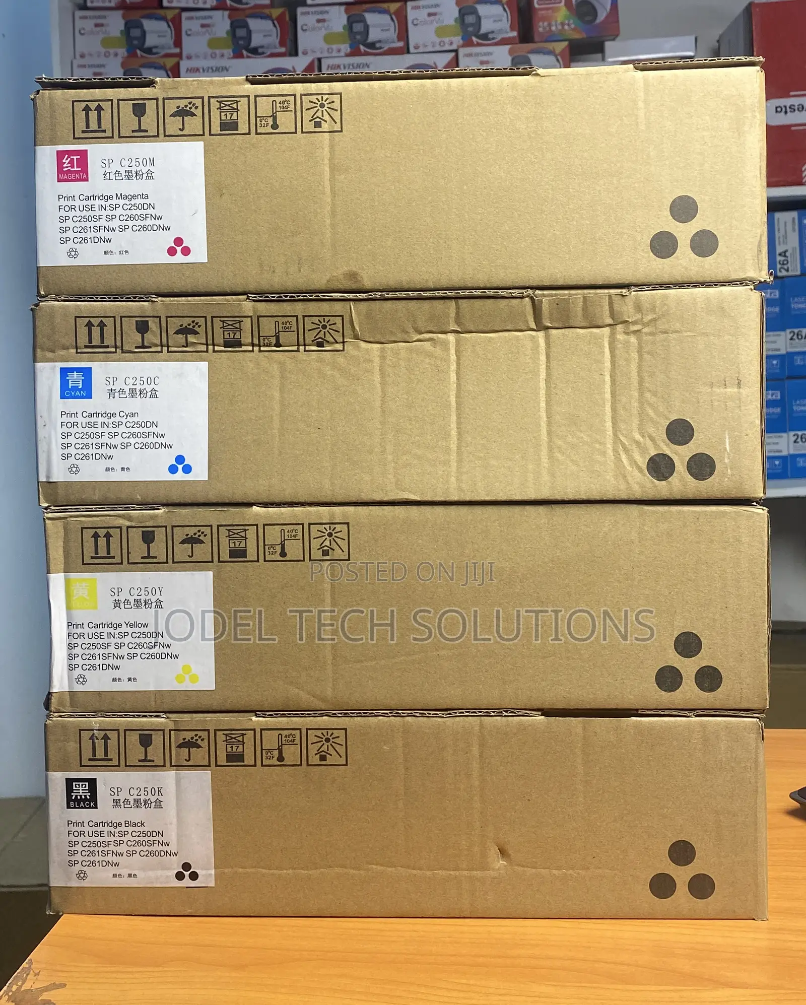 Ricoh Sp C250k/C/M/Y Toner Cartridge