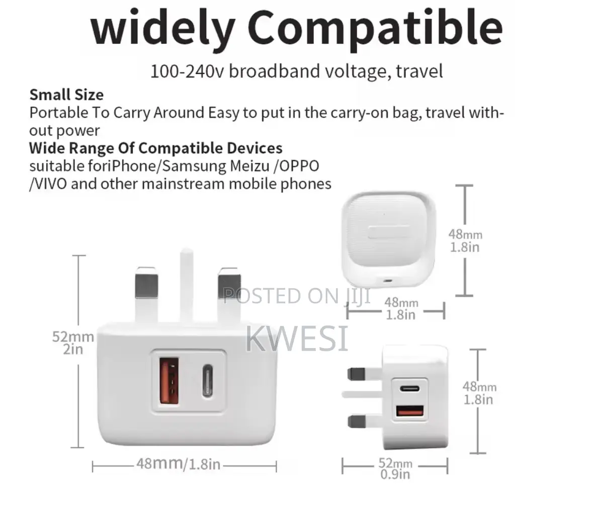Dual Fast Charger for iPhone