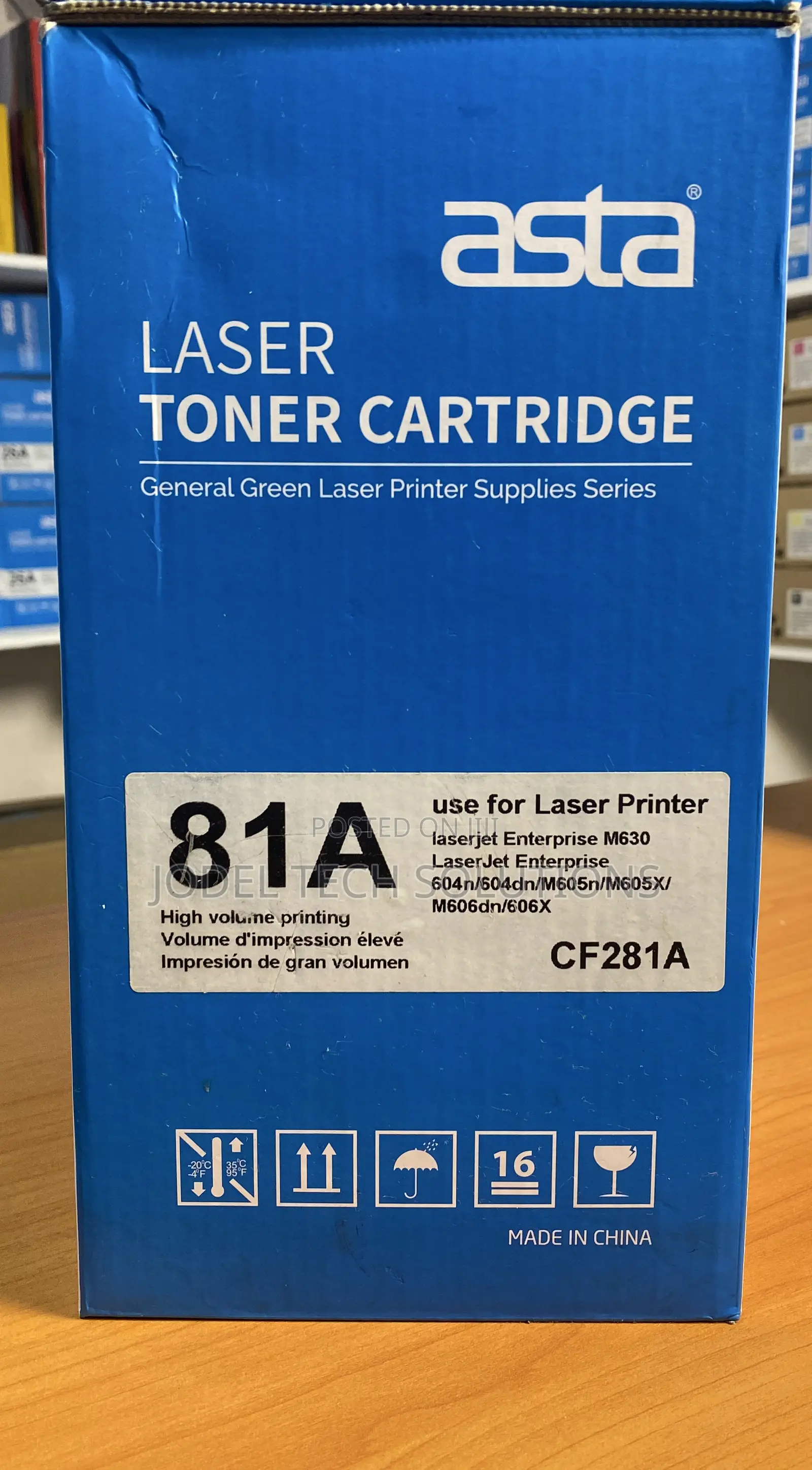 Hp 81a (Cf281a) Black Toner Cartridge