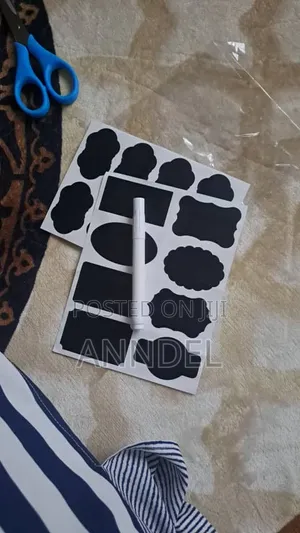 Labeling Sticker With Marker
