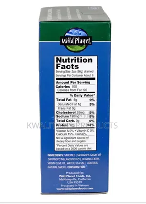 Wild Pacific Sardines in Extra Virgin Olive Oil