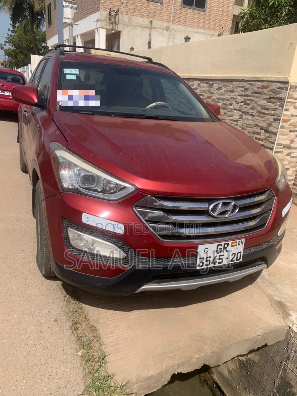 Hyundai Santa Fe 2013 Red