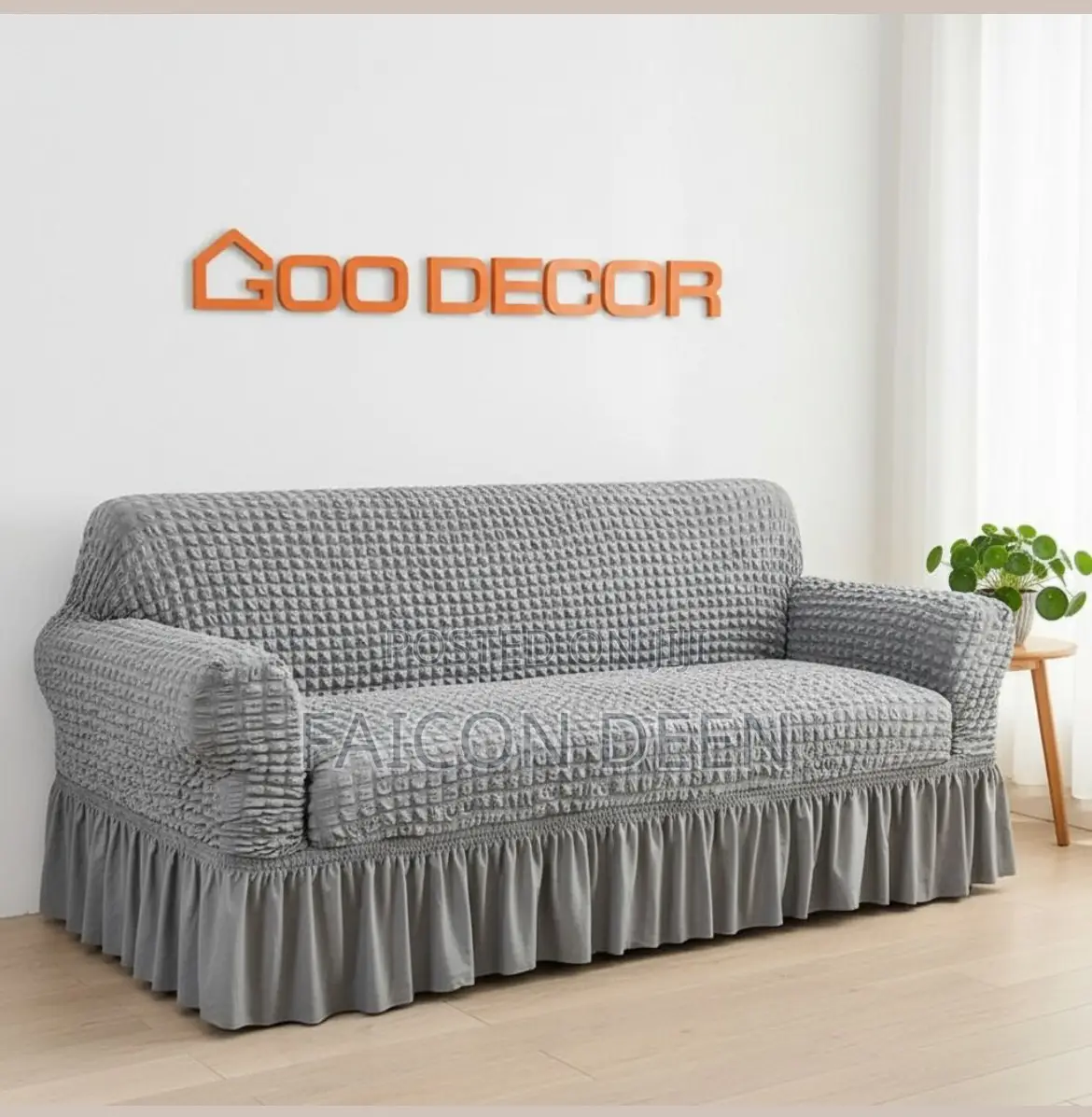Elegant Big Size Covers for Modern Homes(Sold as a Set)Skirt Covers