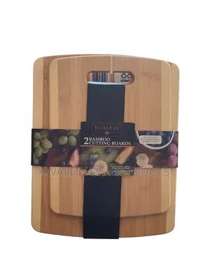 Bombay 2-Pack Bamboo Cutting Board
