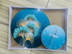 Elegant Art Wall Clock Collection 38cm/24cm